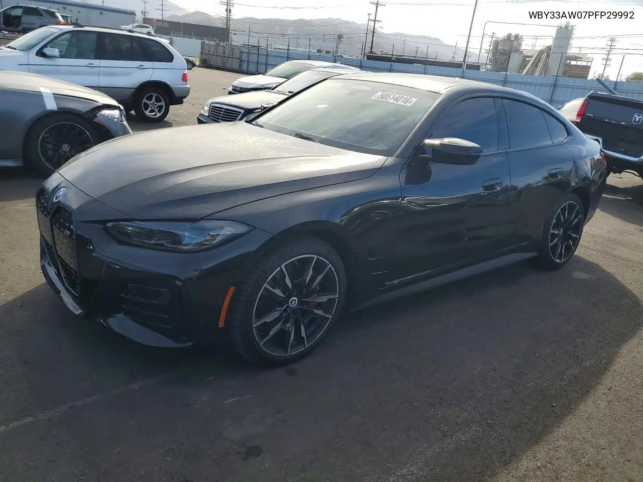 2023 BMW I4 M50 VIN: WBY33AW07PFP29992 Lot: 50514016