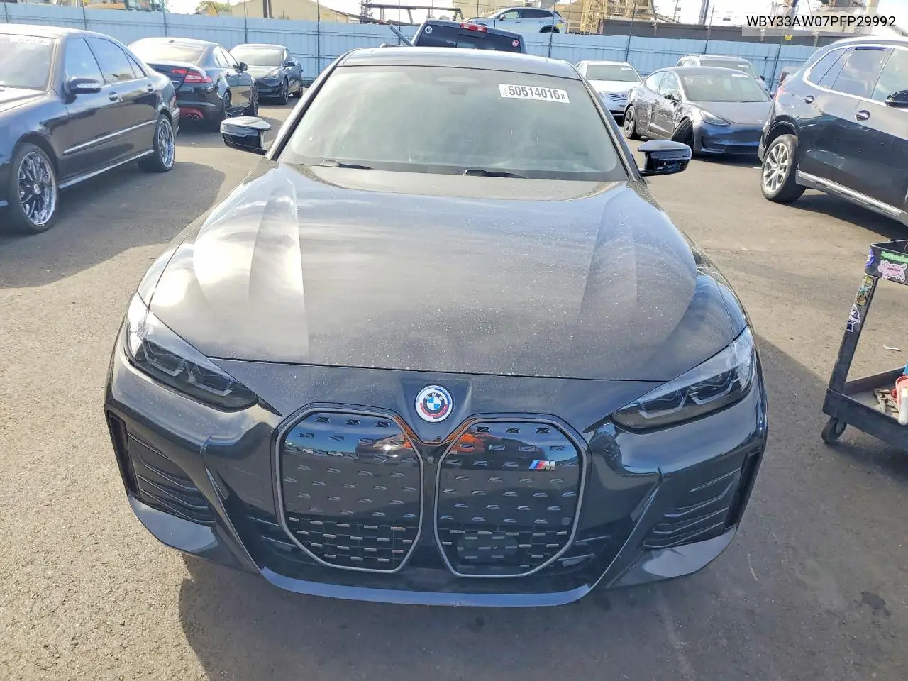 2023 BMW I4 M50 VIN: WBY33AW07PFP29992 Lot: 50514016