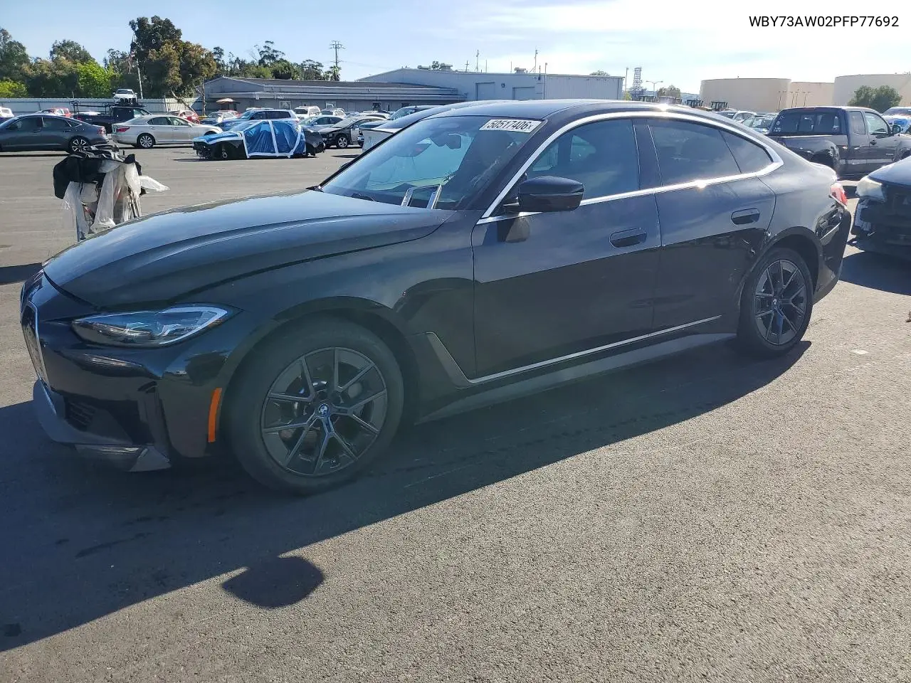 2023 BMW I4 Edrive 40 VIN: WBY73AW02PFP77692 Lot: 50517406