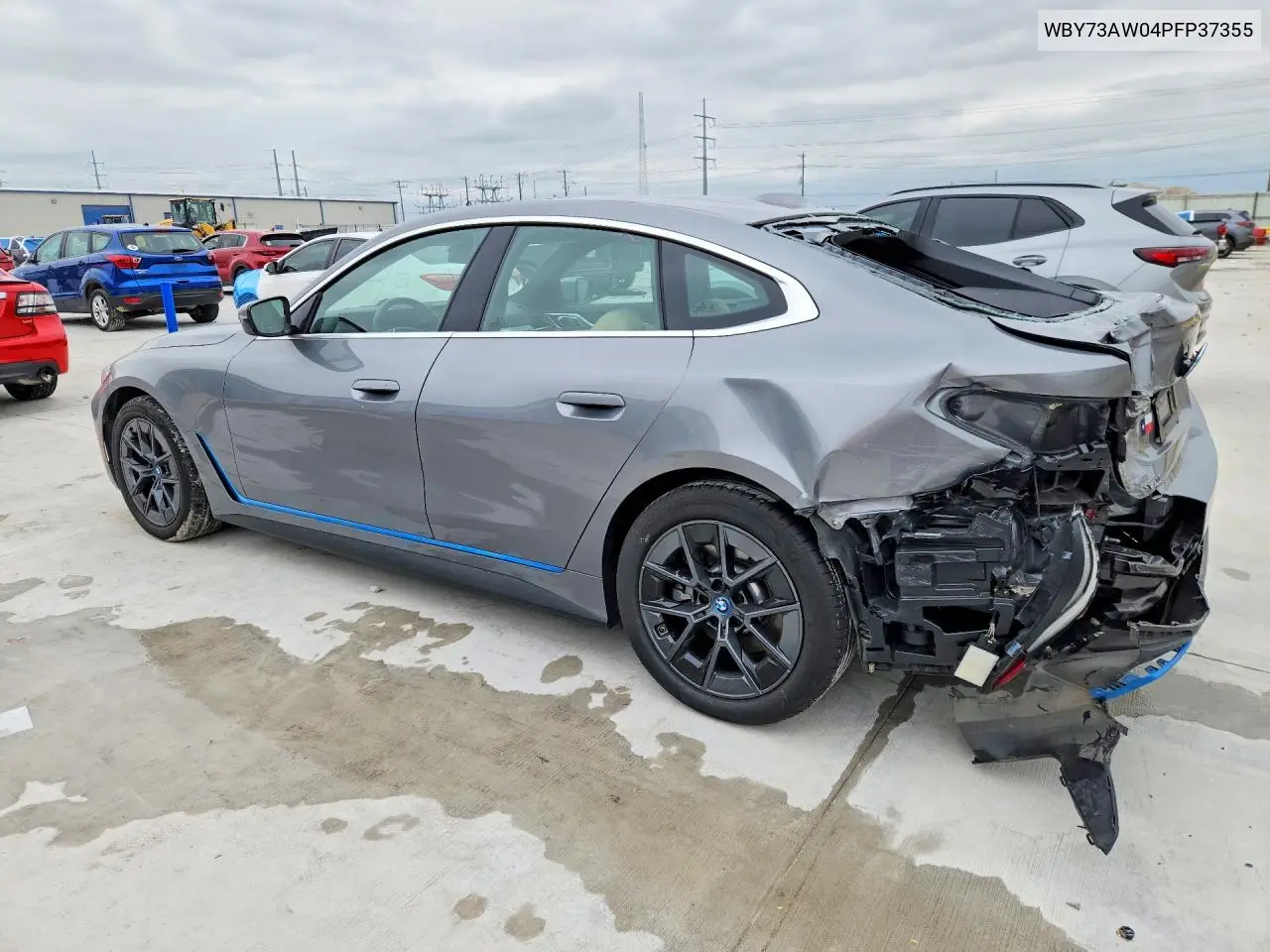 2023 BMW I4 Edrive 40 VIN: WBY73AW04PFP37355 Lot: 51331736