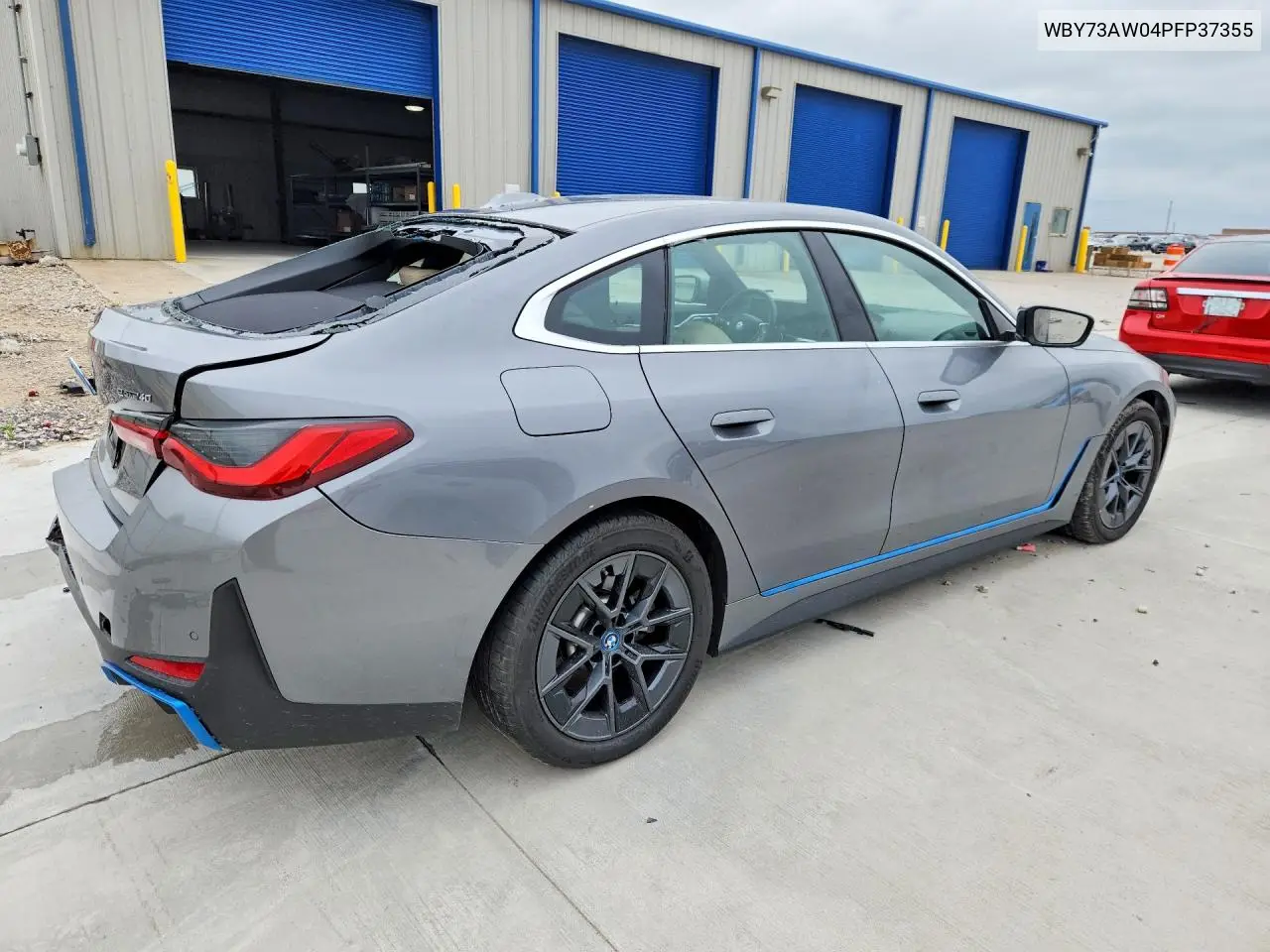 2023 BMW I4 Edrive 40 VIN: WBY73AW04PFP37355 Lot: 51331736