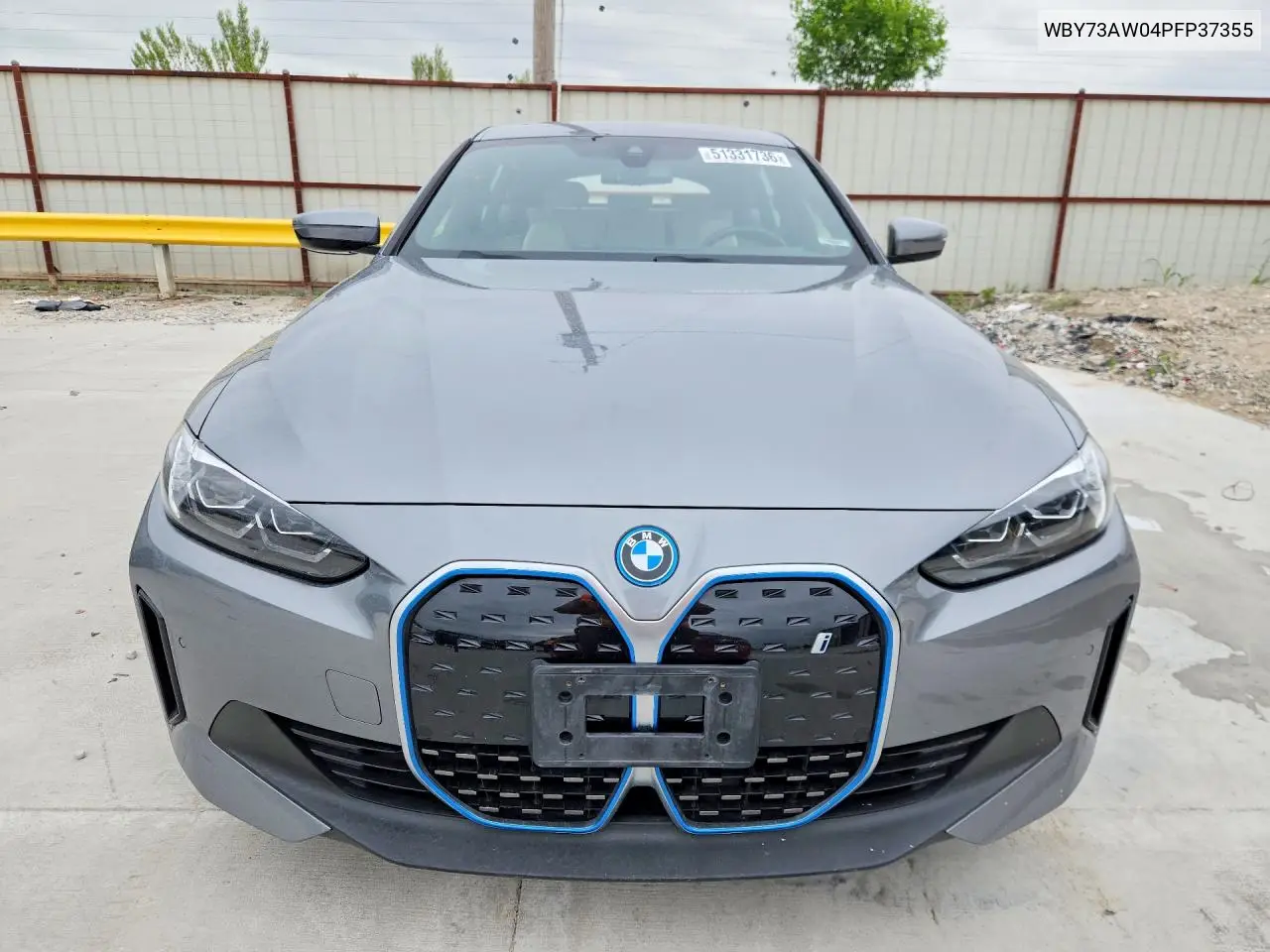 2023 BMW I4 Edrive 40 VIN: WBY73AW04PFP37355 Lot: 51331736