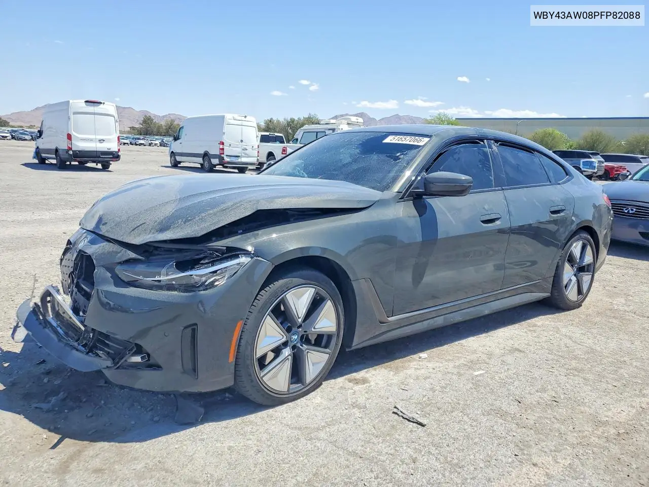 2023 BMW I4 Edrive 35 VIN: WBY43AW08PFP82088 Lot: 51657066