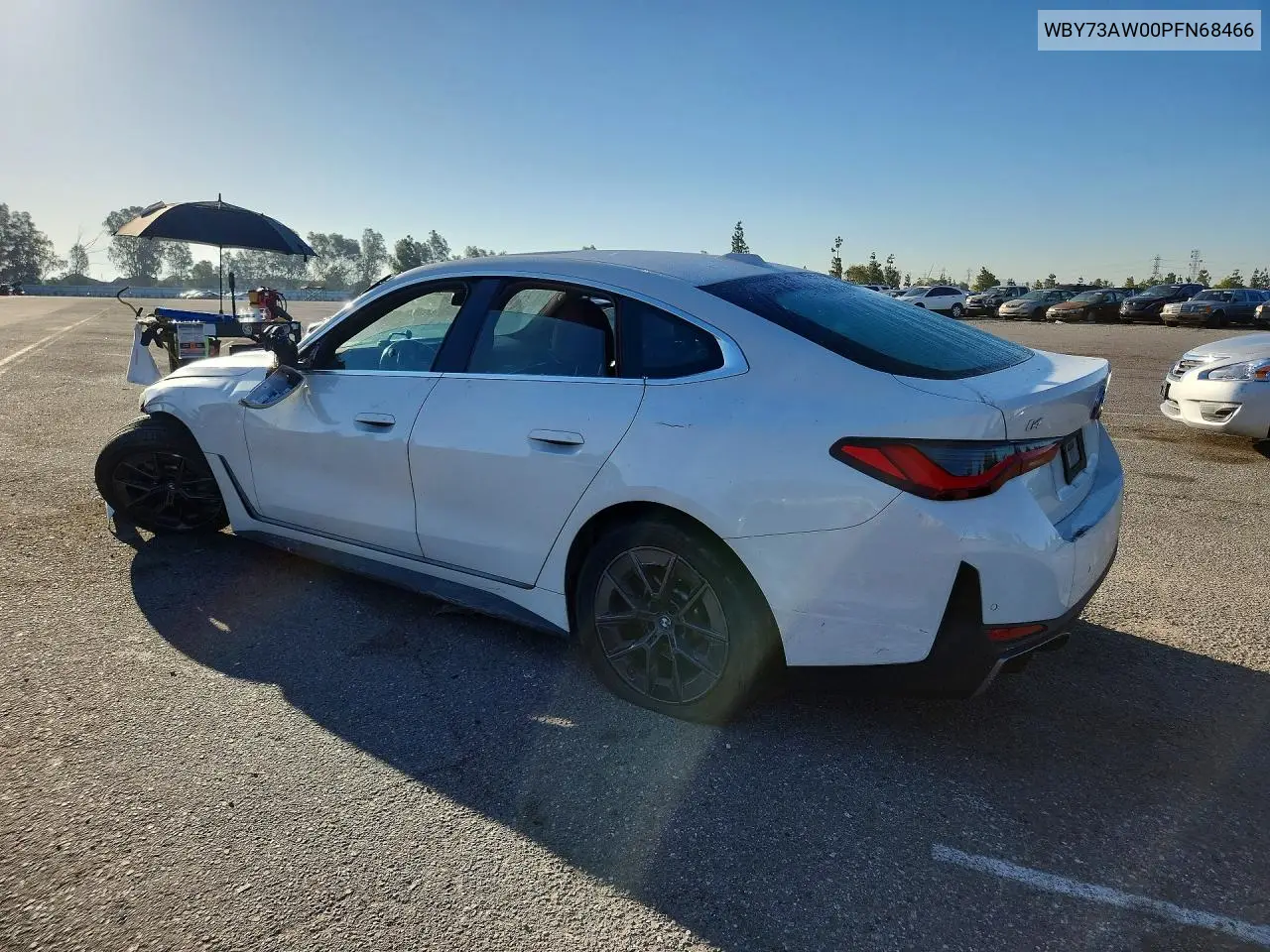 2023 BMW I4 Edrive 40 VIN: WBY73AW00PFN68466 Lot: 52418436