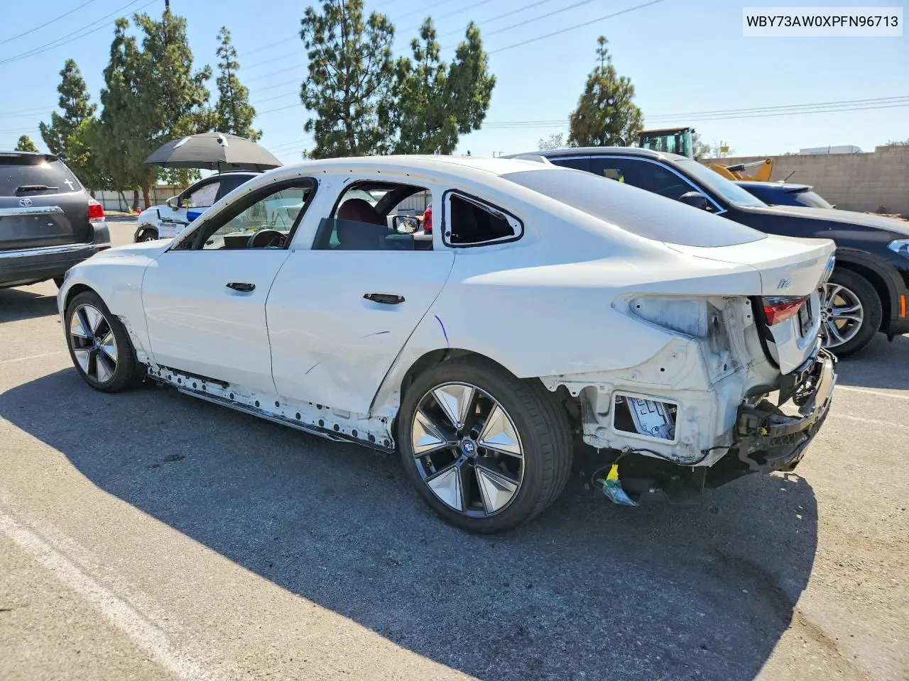 2023 BMW I4 Edrive 40 VIN: WBY73AW0XPFN96713 Lot: 56447606