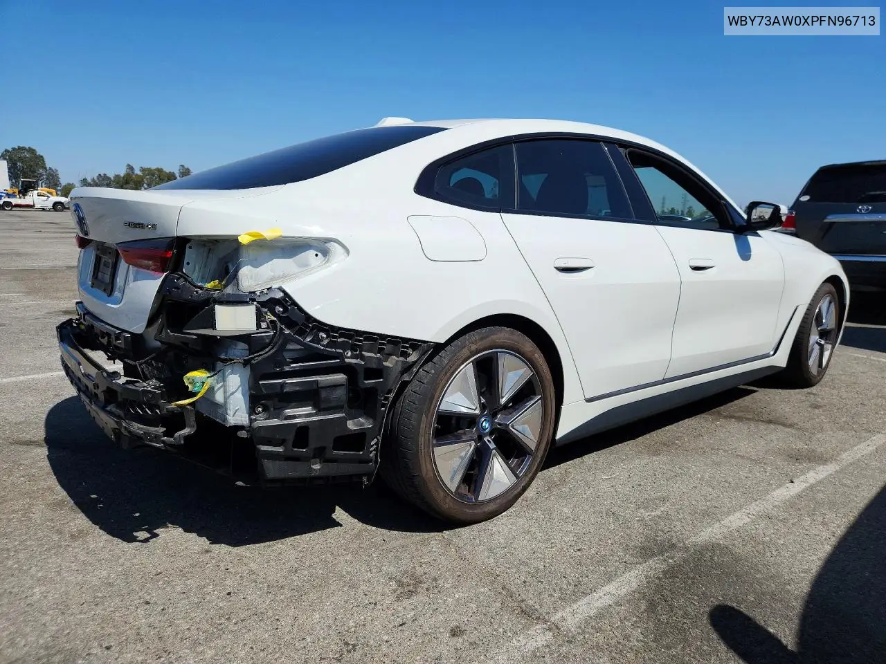 2023 BMW I4 Edrive 40 VIN: WBY73AW0XPFN96713 Lot: 56447606