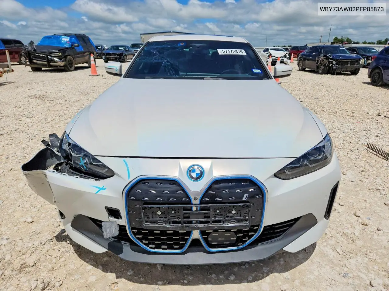 2023 BMW I4 Edrive 40 VIN: WBY73AW02PFP85873 Lot: 57473876