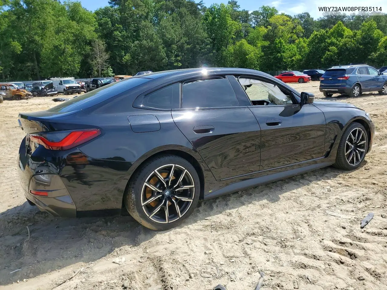2023 BMW I4 Edrive 40 VIN: WBY73AW08PFR35114 Lot: 57494176