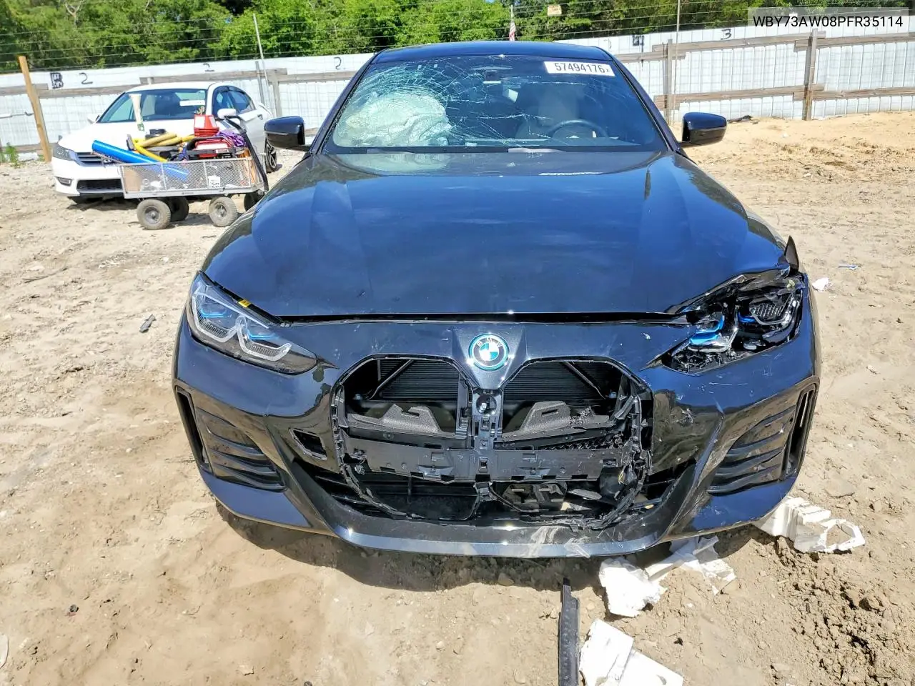 2023 BMW I4 Edrive 40 VIN: WBY73AW08PFR35114 Lot: 57494176