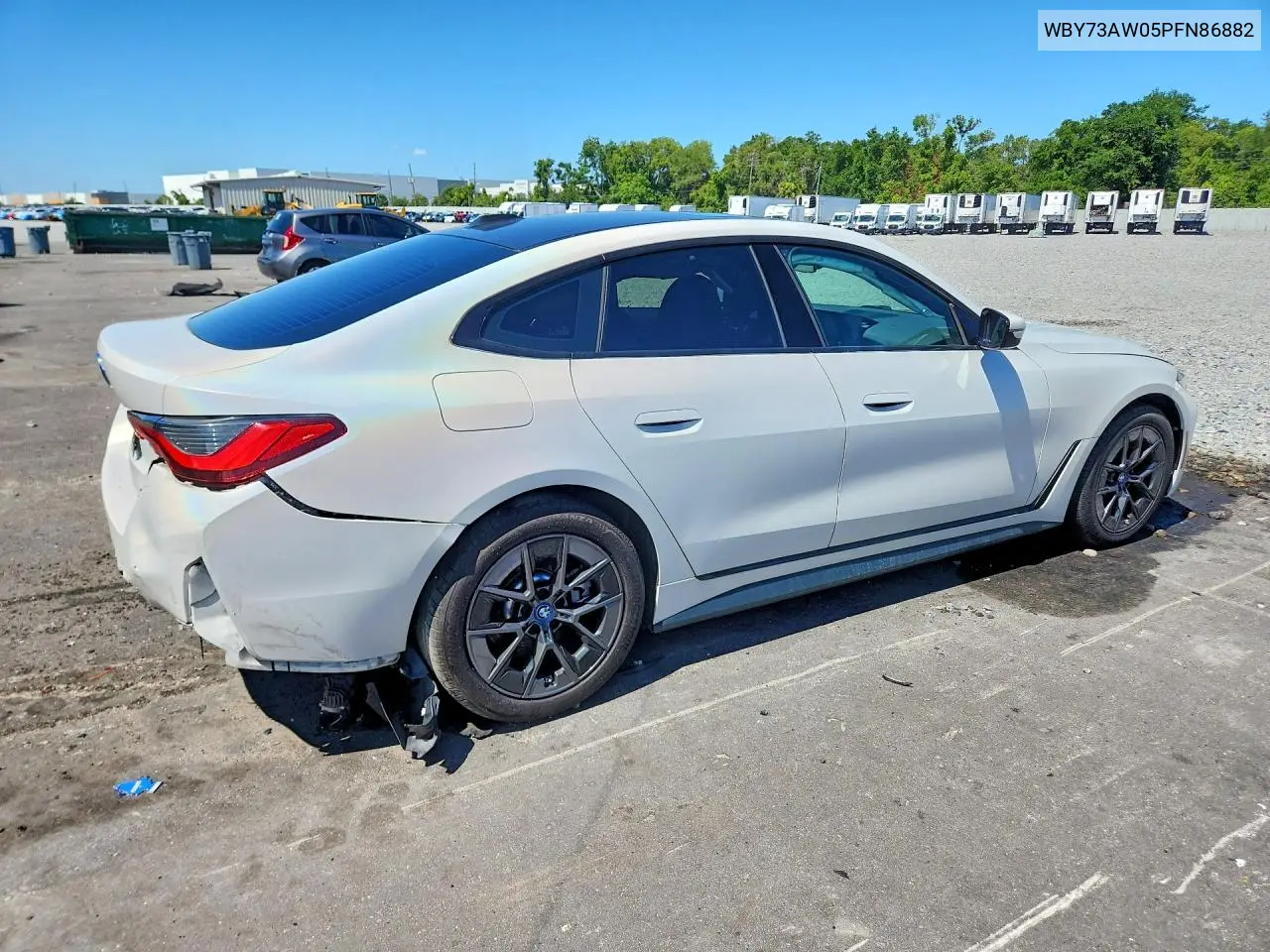 2023 BMW I4 Edrive 40 VIN: WBY73AW05PFN86882 Lot: 58201206