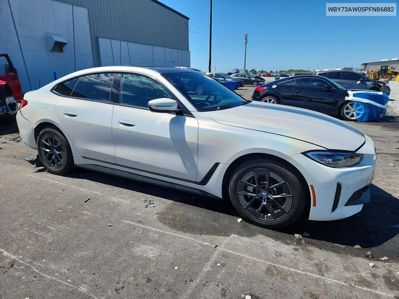 2023 BMW I4 Edrive 40 VIN: WBY73AW05PFN86882 Lot: 58201206