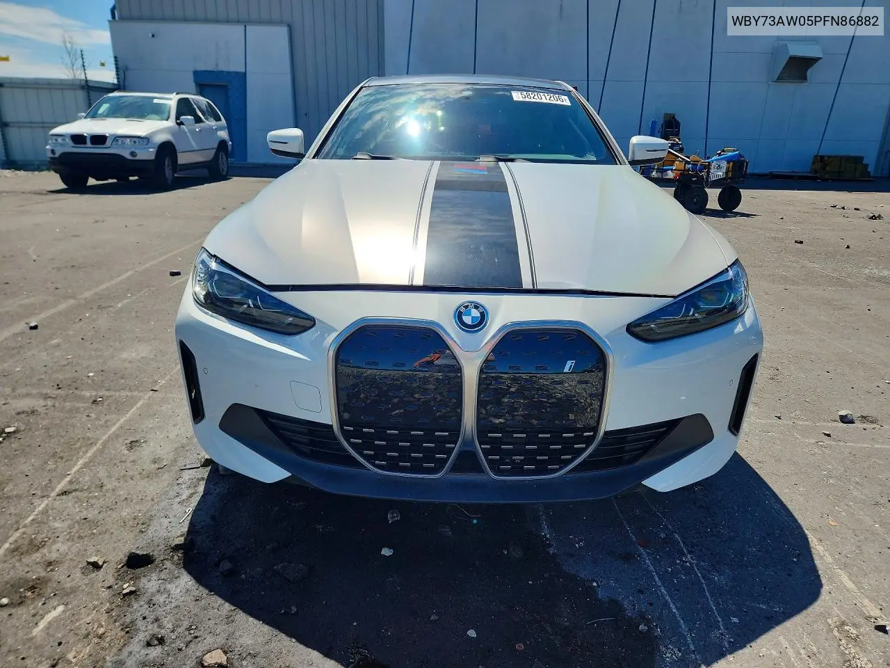 2023 BMW I4 Edrive 40 VIN: WBY73AW05PFN86882 Lot: 58201206