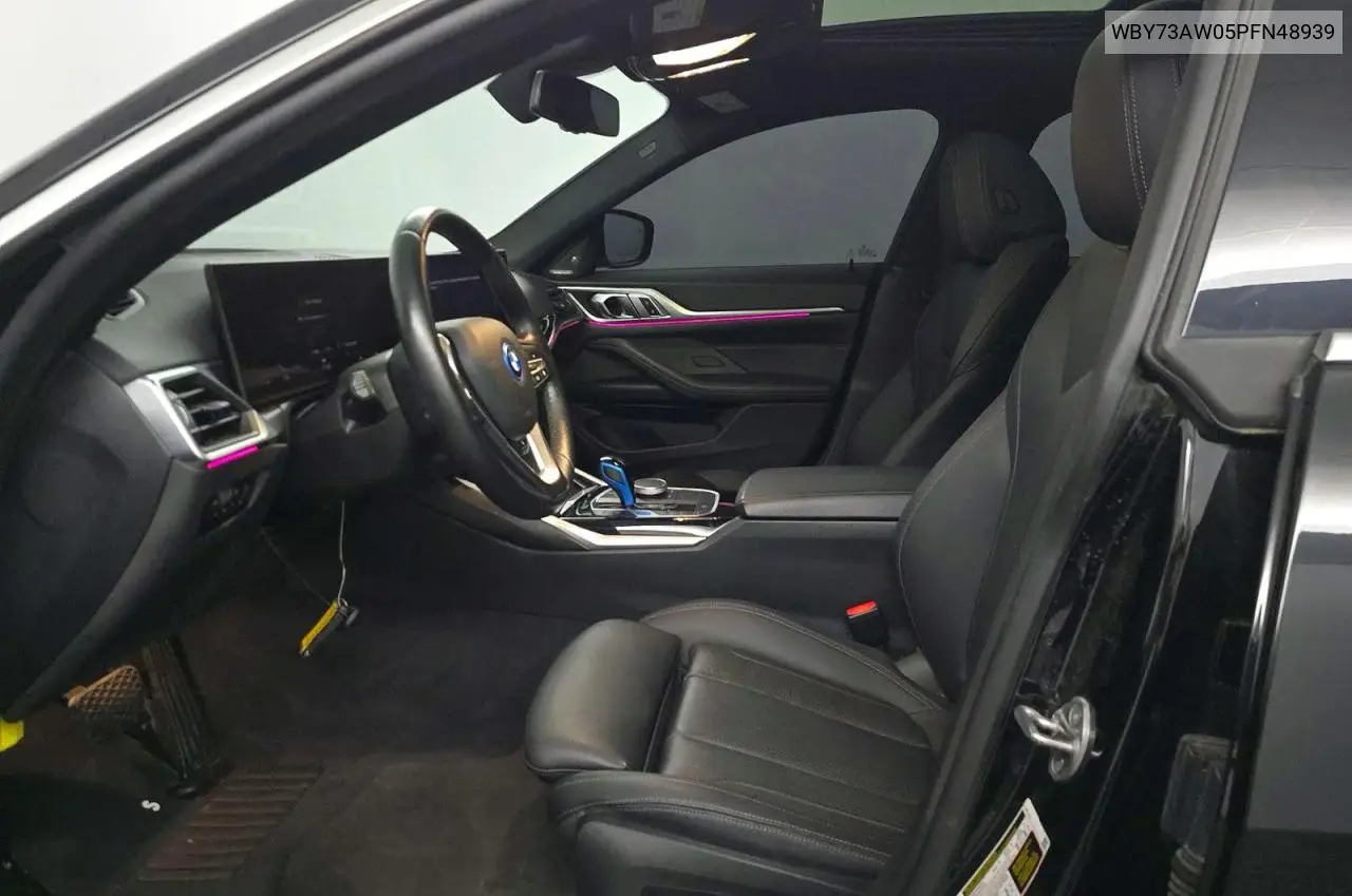 2023 BMW I4 Edrive 40 VIN: WBY73AW05PFN48939 Lot: 58775146