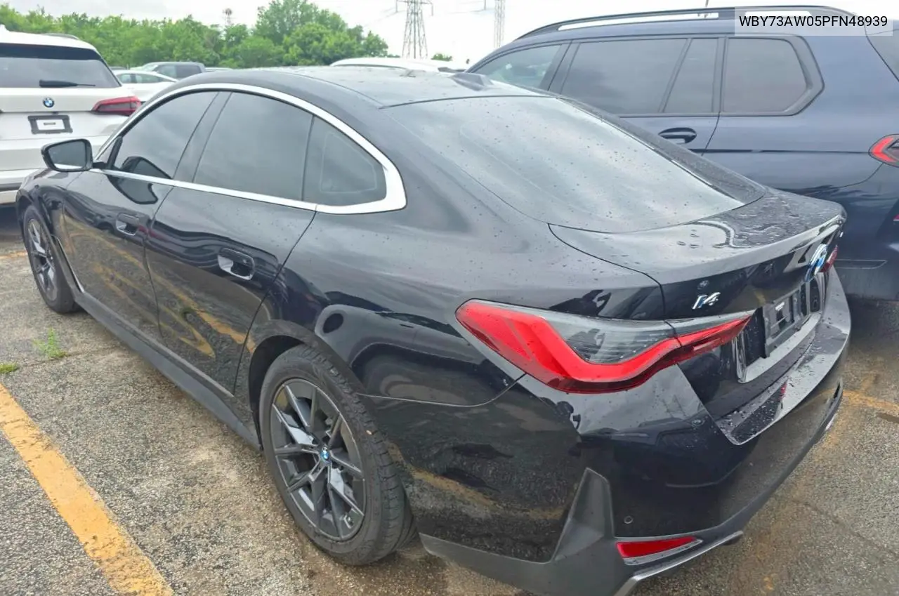 2023 BMW I4 Edrive 40 VIN: WBY73AW05PFN48939 Lot: 58775146