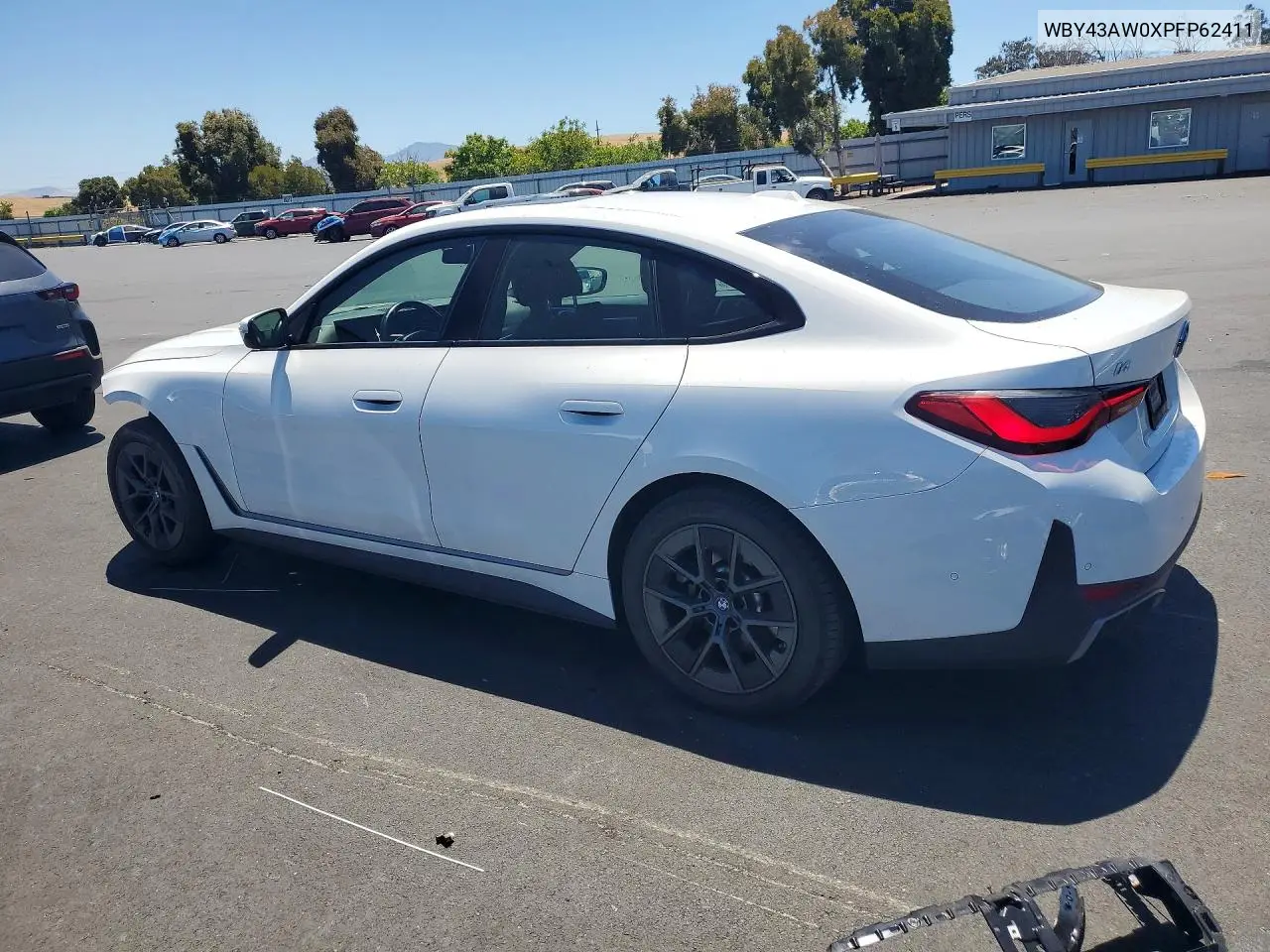 2023 BMW I4 Edrive 35 VIN: WBY43AW0XPFP62411 Lot: 59978516