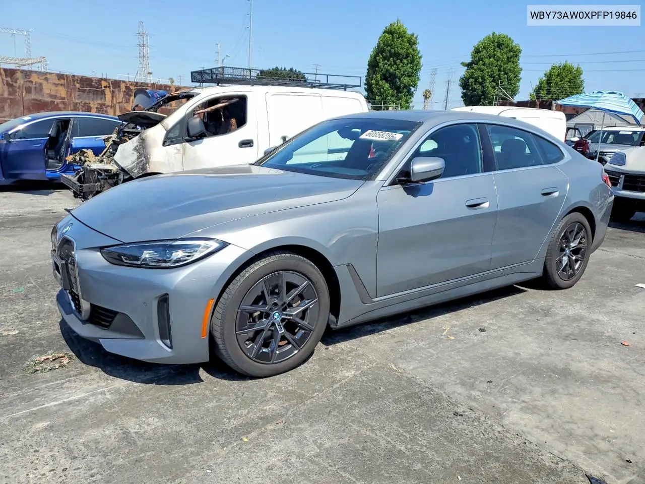 2023 BMW I4 Edrive 40 VIN: WBY73AW0XPFP19846 Lot: 60658286