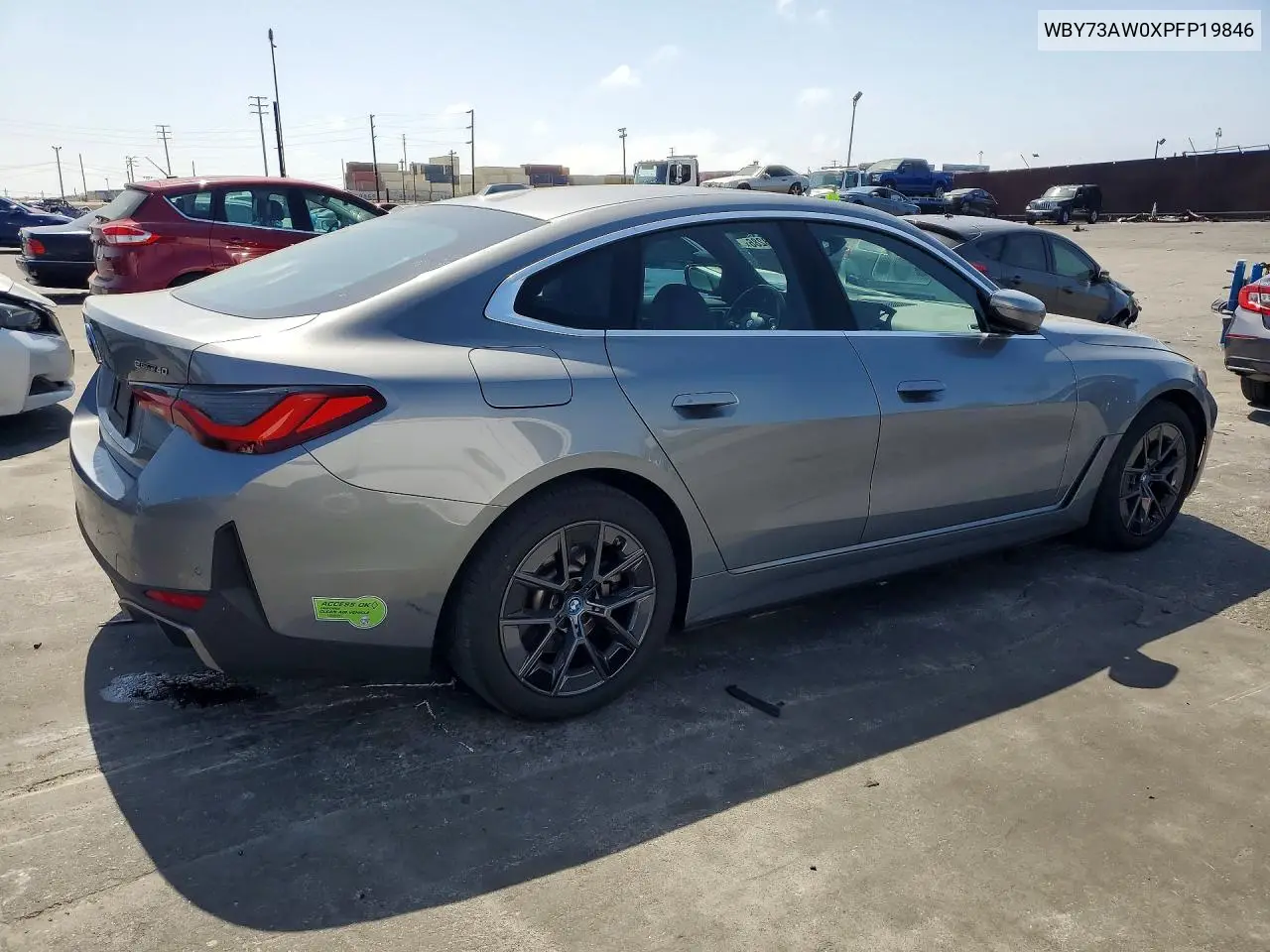 2023 BMW I4 Edrive 40 VIN: WBY73AW0XPFP19846 Lot: 60658286