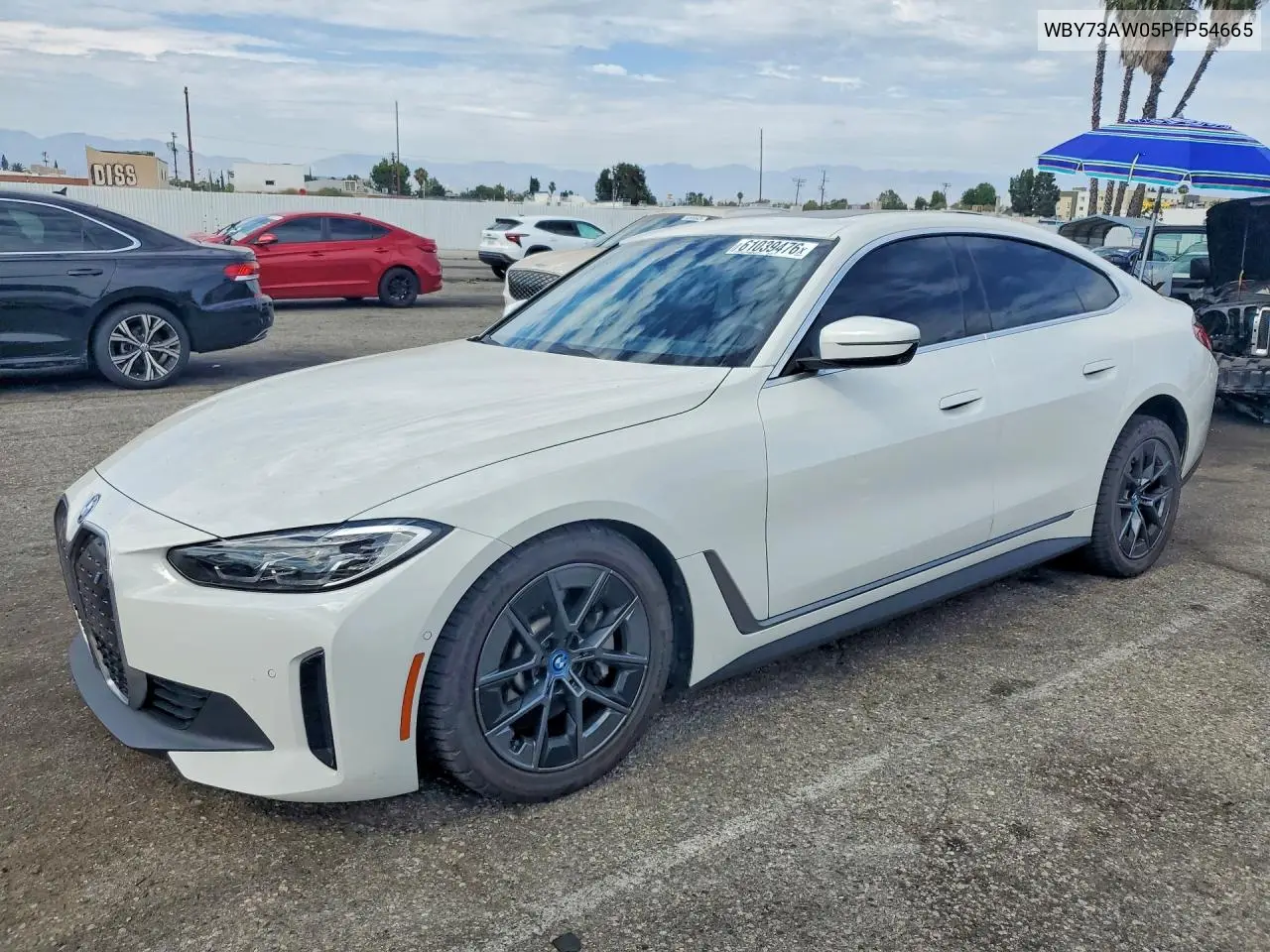 2023 BMW I4 Edrive 40 VIN: WBY73AW05PFP54665 Lot: 61039476