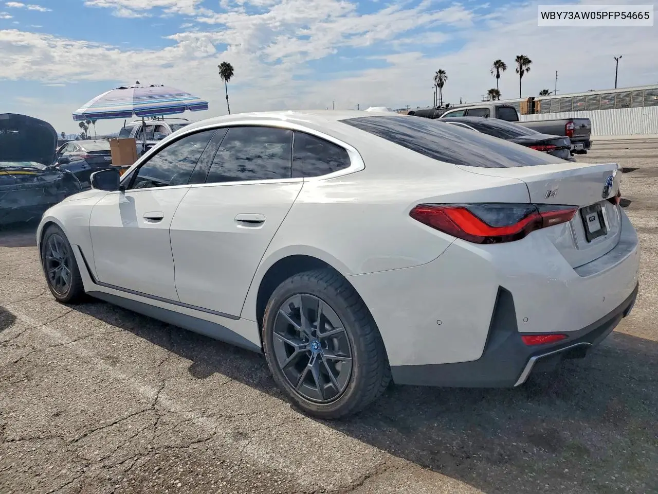 2023 BMW I4 Edrive 40 VIN: WBY73AW05PFP54665 Lot: 61039476