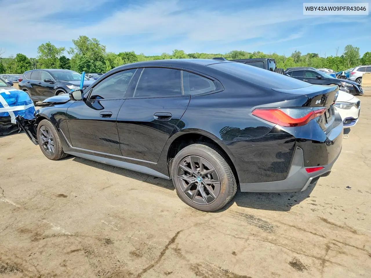 2023 BMW I4 Edrive 35 VIN: WBY43AW09PFR43046 Lot: 61353356