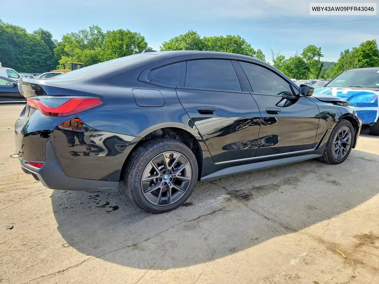 2023 BMW I4 Edrive 35 VIN: WBY43AW09PFR43046 Lot: 61353356