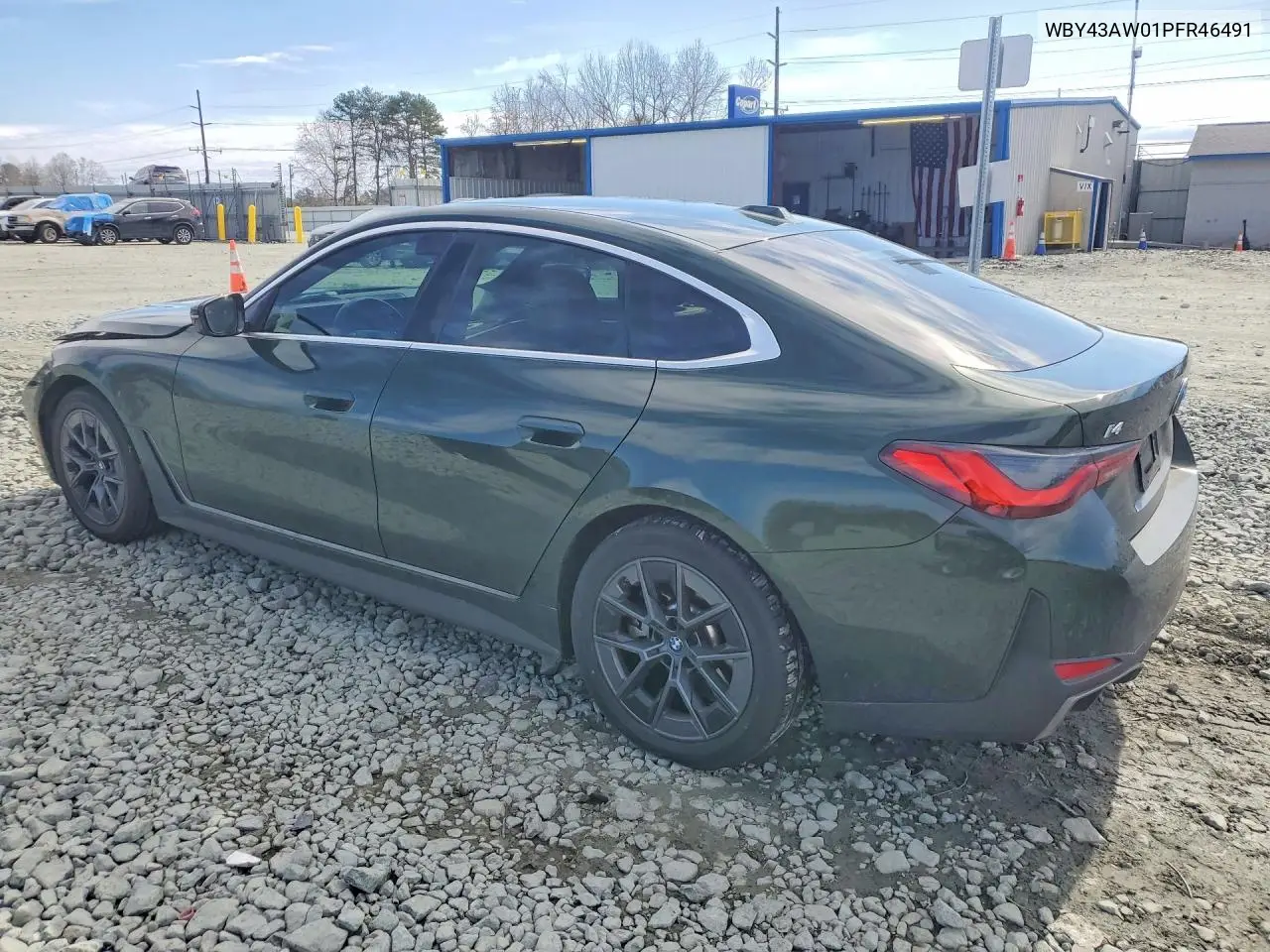 2023 BMW I4 Edrive 35 VIN: WBY43AW01PFR46491 Lot: 77280655