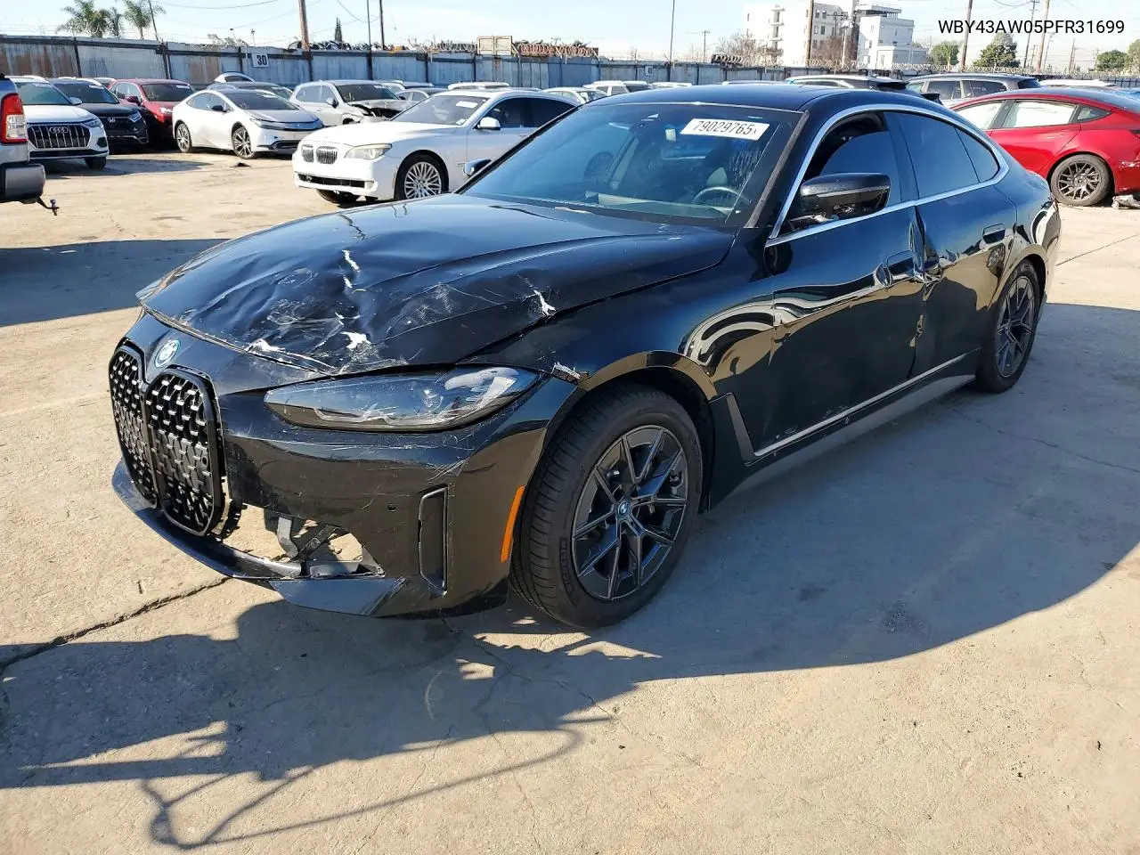 2023 BMW I4 Edrive 35 VIN: WBY43AW05PFR31699 Lot: 79029765