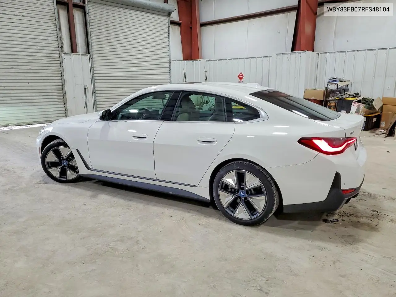 2024 BMW I4 xDrive 40 VIN: WBY83FB07RFS48104 Lot: 45543836