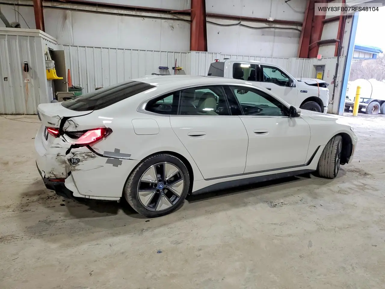 2024 BMW I4 xDrive 40 VIN: WBY83FB07RFS48104 Lot: 45543836