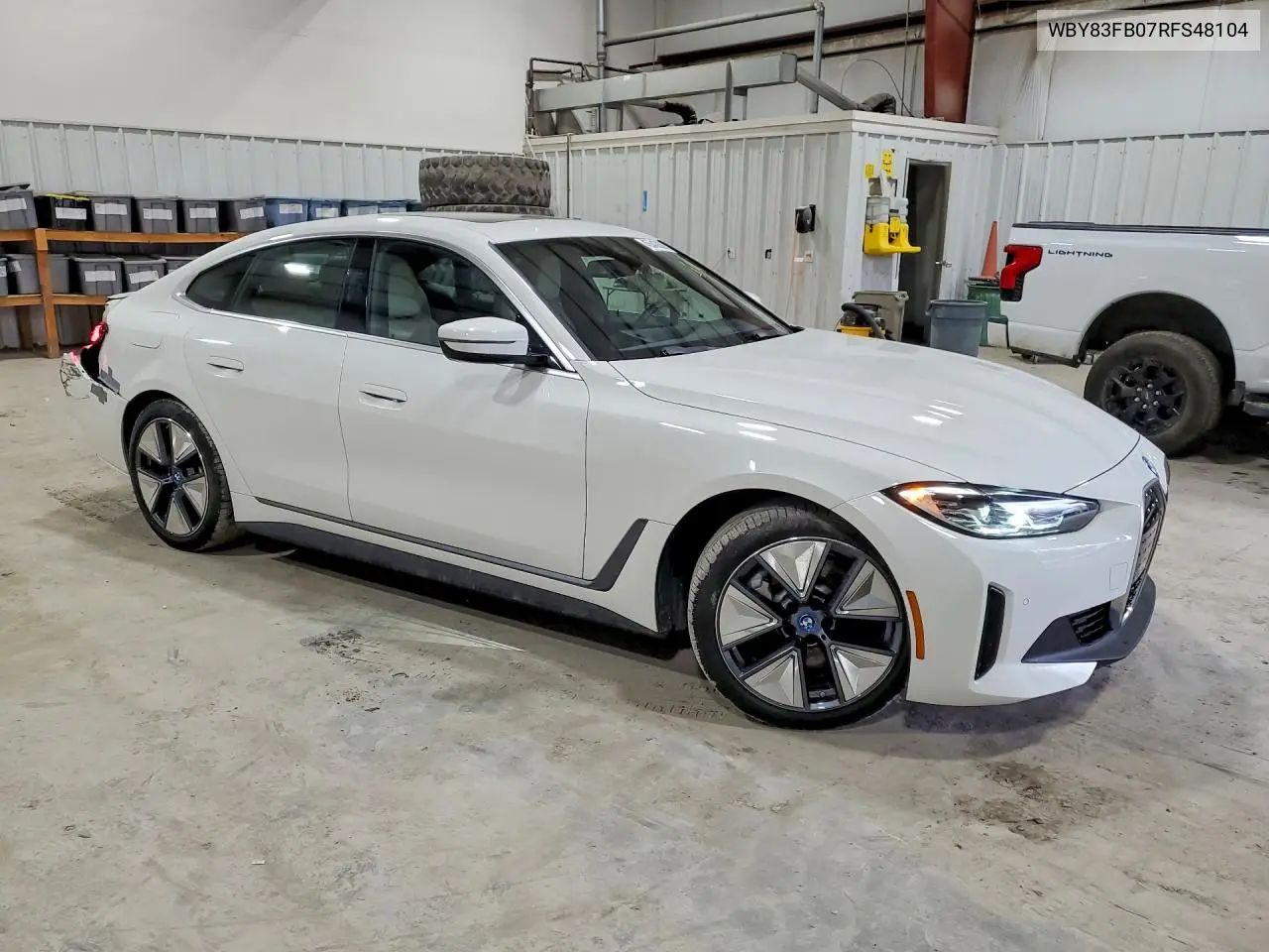 2024 BMW I4 xDrive 40 VIN: WBY83FB07RFS48104 Lot: 45543836
