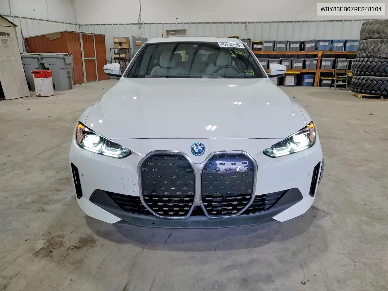 2024 BMW I4 xDrive 40 VIN: WBY83FB07RFS48104 Lot: 45543836