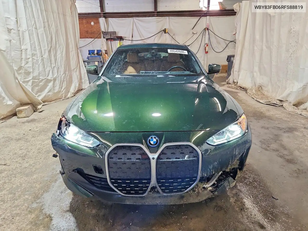 2024 BMW I4 xDrive 40 VIN: WBY83FB06RFS88819 Lot: 49542606