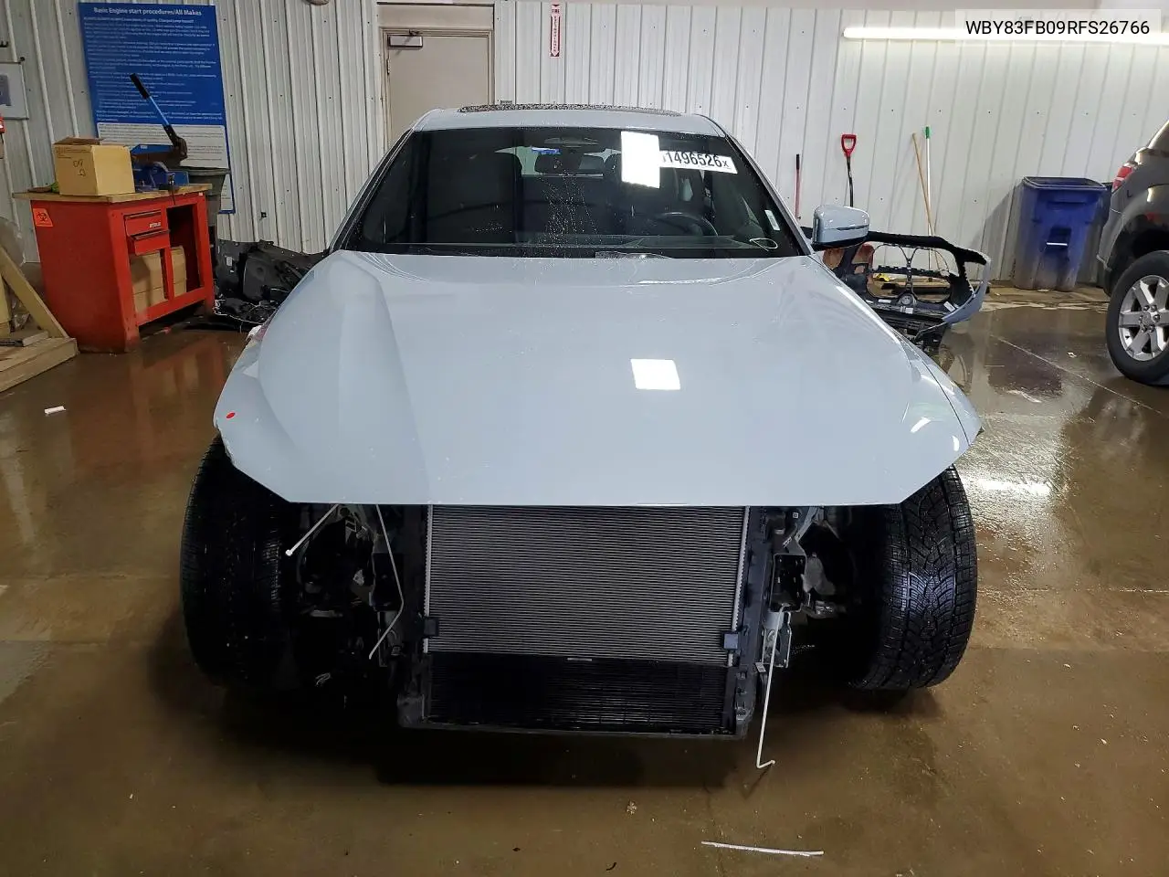 2024 BMW I4 xDrive 40 VIN: WBY83FB09RFS26766 Lot: 51496526