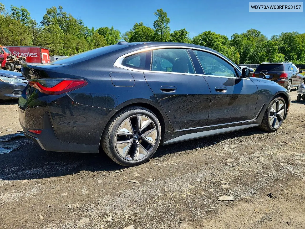 2024 BMW I4 Edrive 40 VIN: WBY73AW08RFR63157 Lot: 51912546