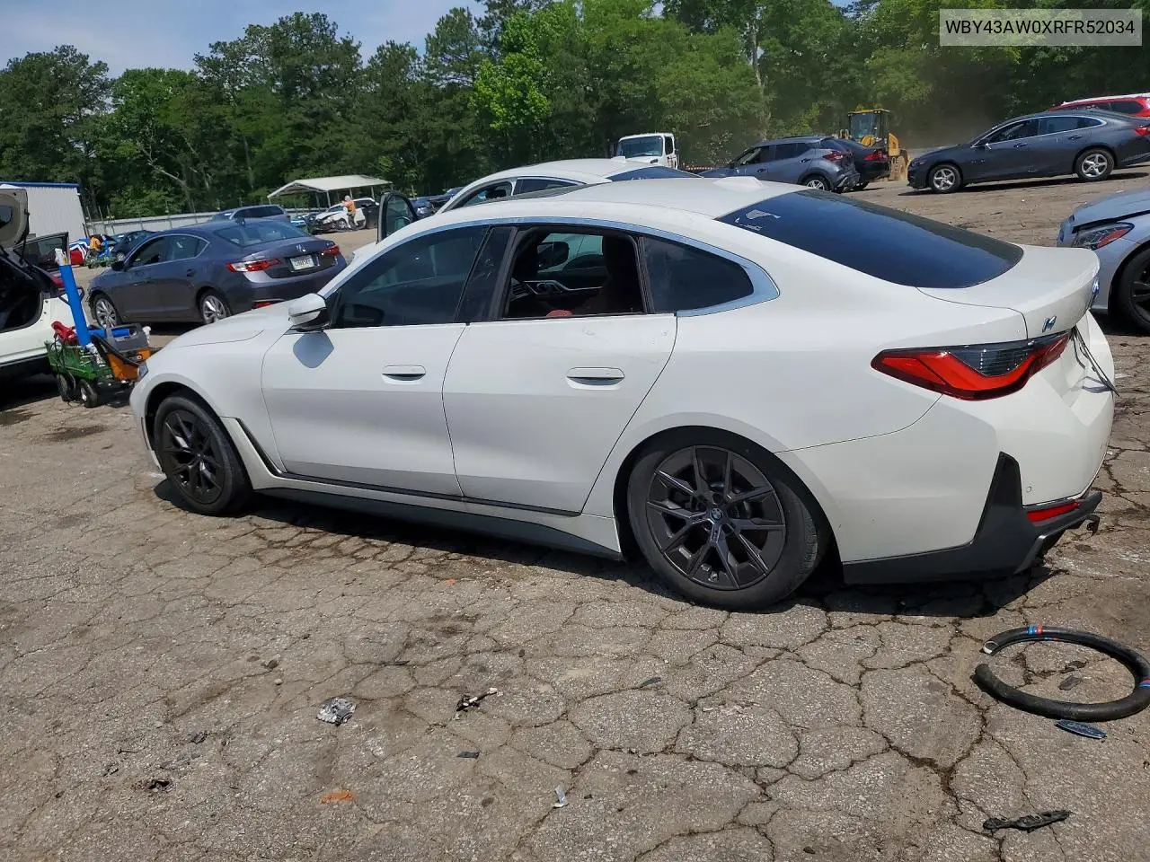 2024 BMW I4 Edrive 35 VIN: WBY43AW0XRFR52034 Lot: 52983596