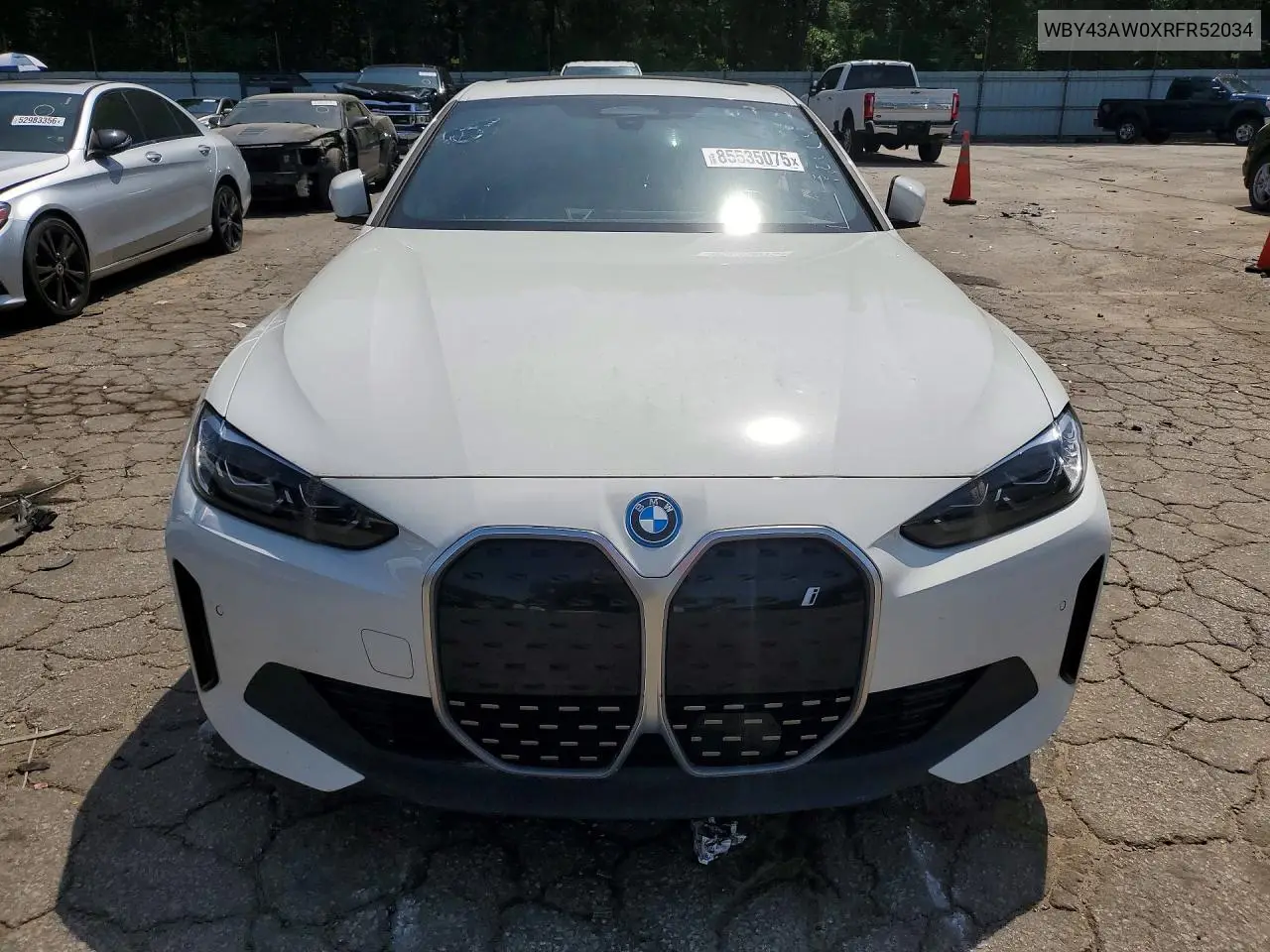 2024 BMW I4 Edrive 35 VIN: WBY43AW0XRFR52034 Lot: 52983596