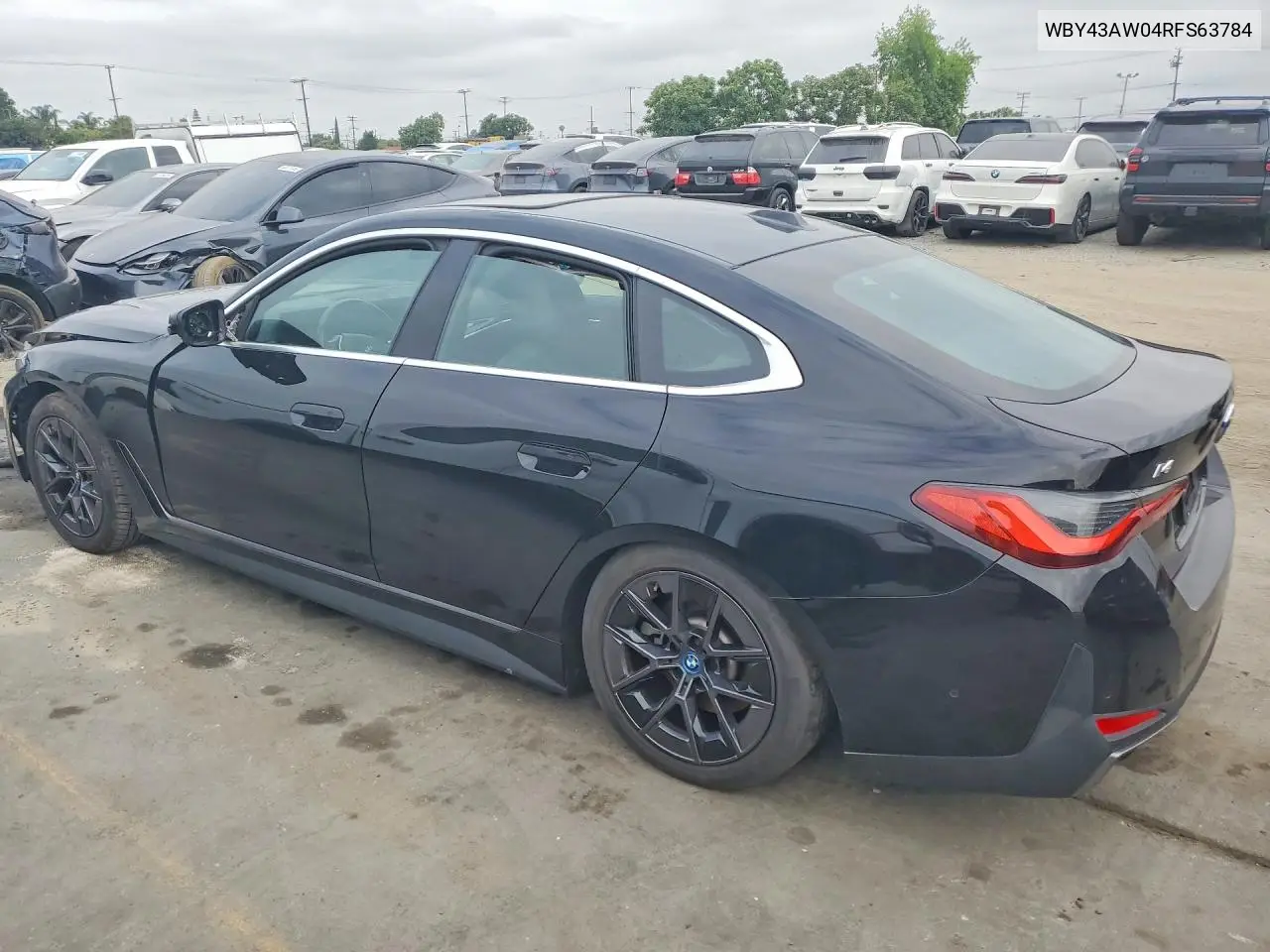 2024 BMW I4 Edrive 35 VIN: WBY43AW04RFS63784 Lot: 53644016