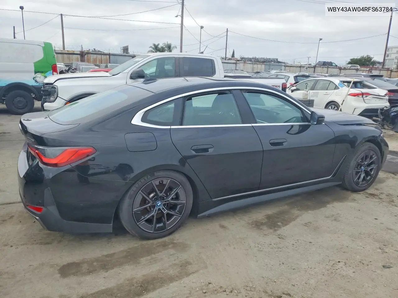 2024 BMW I4 Edrive 35 VIN: WBY43AW04RFS63784 Lot: 53644016