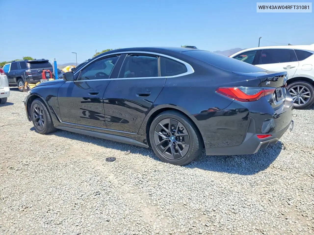 2024 BMW I4 Edrive 35 VIN: WBY43AW04RFT31081 Lot: 53790966