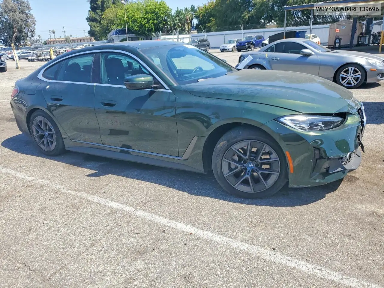 2024 BMW I4 Edrive 35 VIN: WBY43AW04RFT39696 Lot: 54435506