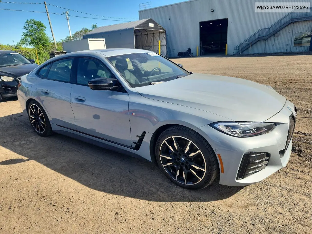 2024 BMW I4 M50 VIN: WBY33AW07RFT23696 Lot: 55241556
