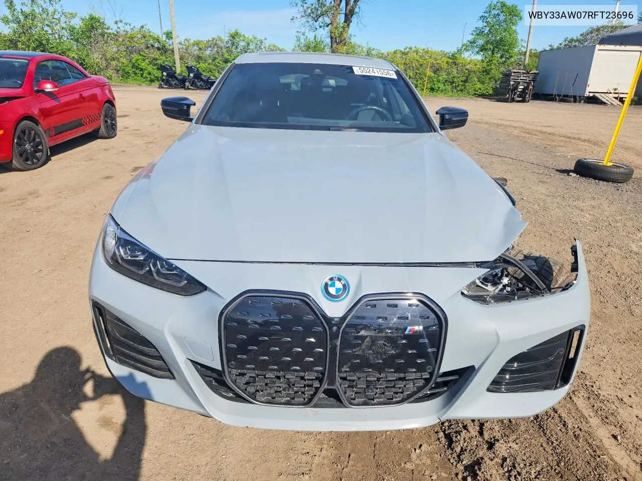 2024 BMW I4 M50 VIN: WBY33AW07RFT23696 Lot: 55241556