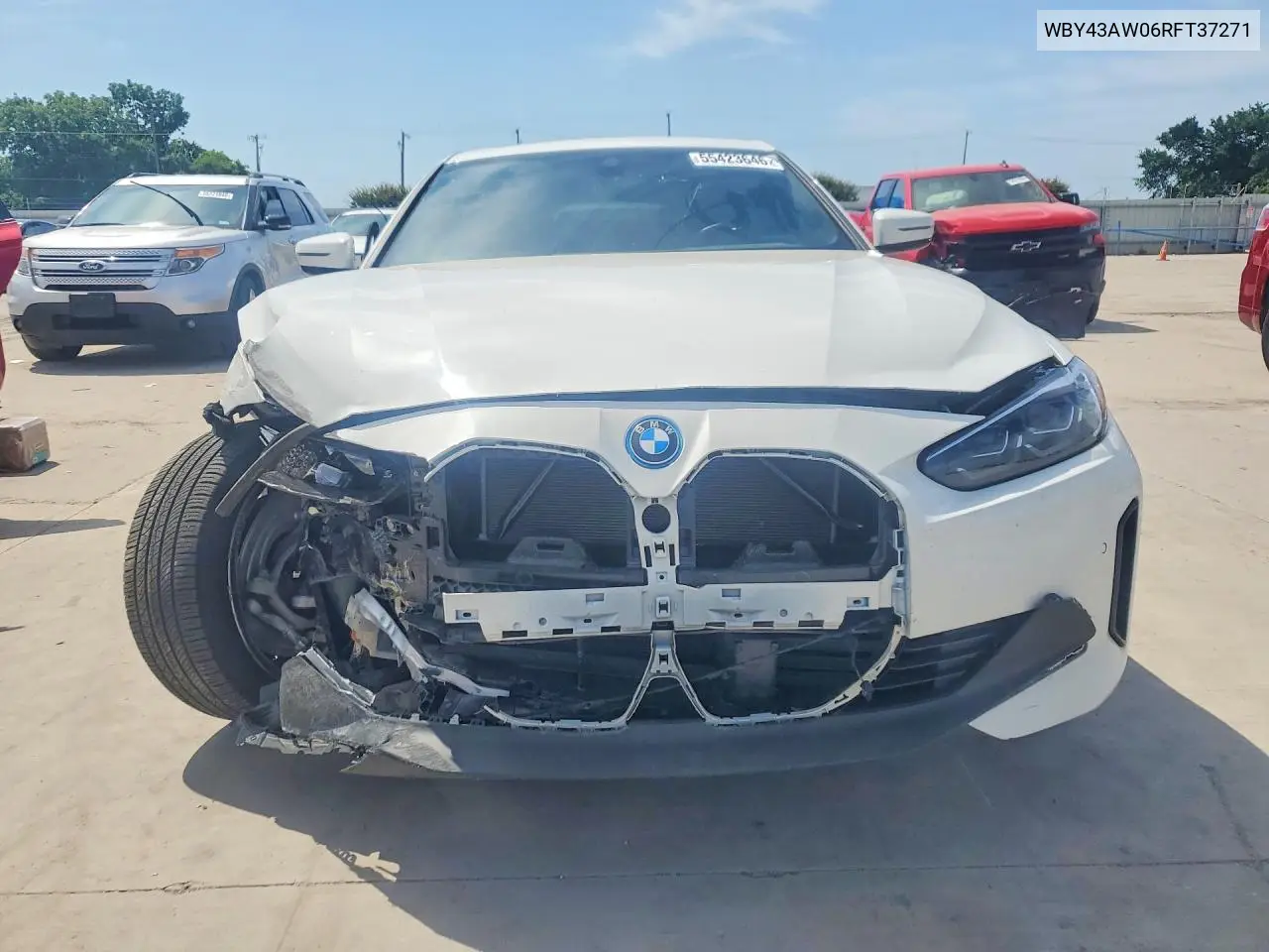 2024 BMW I4 Edrive 35 VIN: WBY43AW06RFT37271 Lot: 55423646