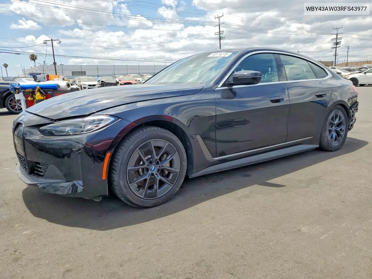 2024 BMW I4 Edrive 35 VIN: WBY43AW03RFS43977 Lot: 55574076
