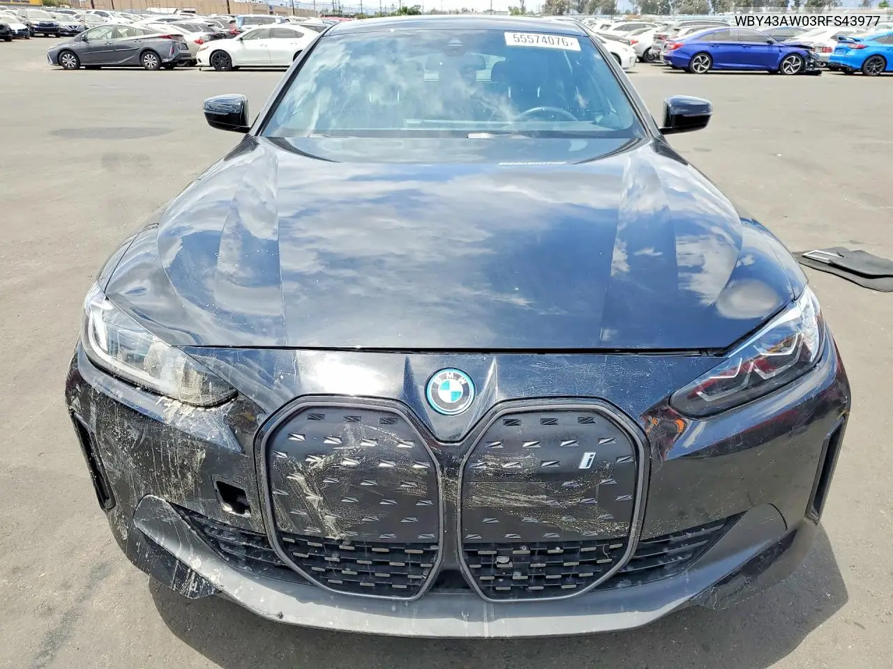 2024 BMW I4 Edrive 35 VIN: WBY43AW03RFS43977 Lot: 55574076