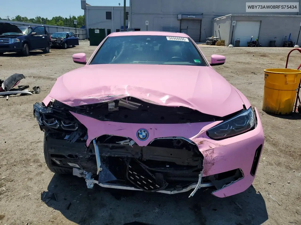 2024 BMW I4 Edrive 40 VIN: WBY73AW08RFS75434 Lot: 56968696