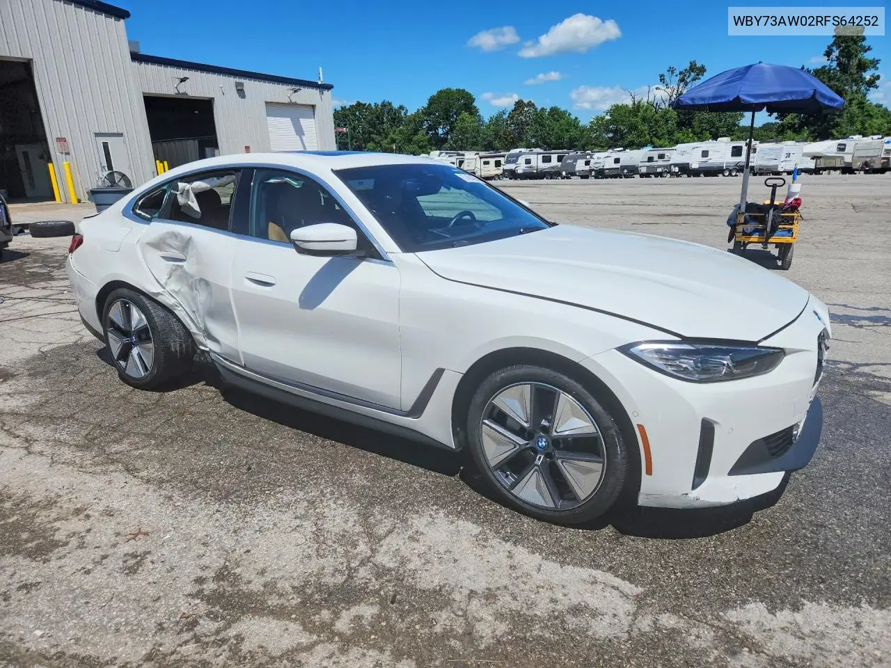 2024 BMW I4 Edrive 40 VIN: WBY73AW02RFS64252 Lot: 57494296