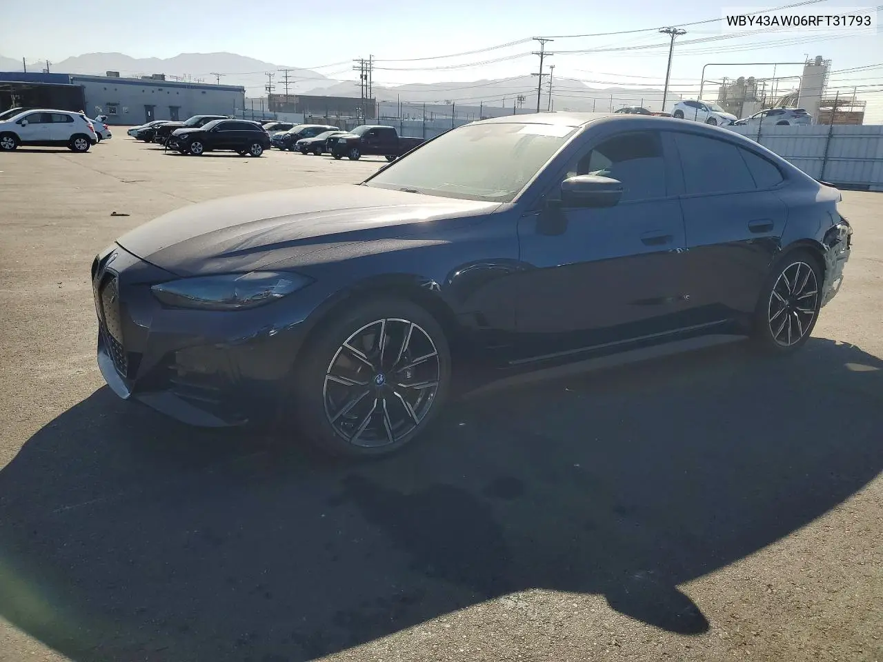 2024 BMW I4 Edrive 35 VIN: WBY43AW06RFT31793 Lot: 58095306