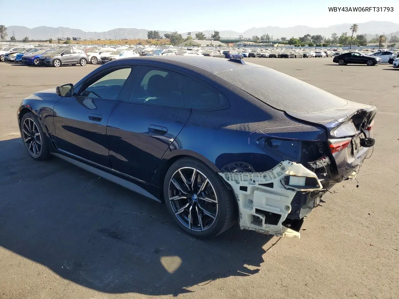 2024 BMW I4 Edrive 35 VIN: WBY43AW06RFT31793 Lot: 58095306