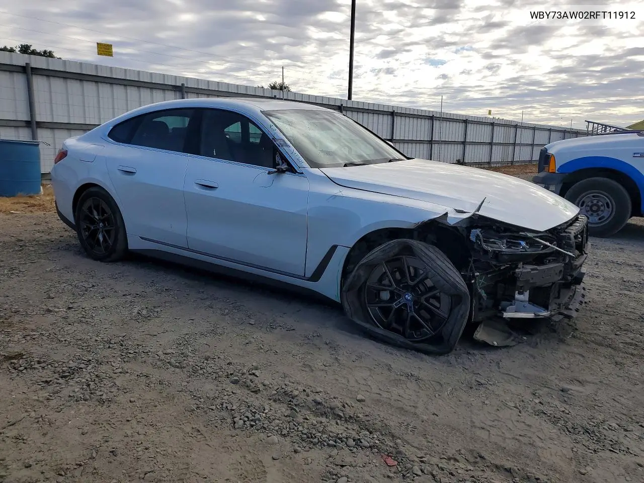 2024 BMW I4 Edrive 40 VIN: WBY73AW02RFT11912 Lot: 58742706